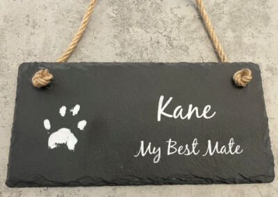 Hanging Slate Plaque Small