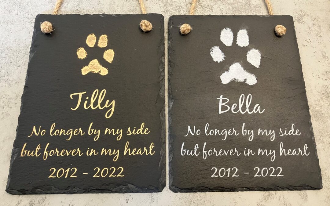 Hanging Slate Plaque Large