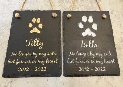 Hanging Slate Plaque Large