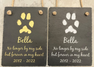 Hanging Slate Plaque Large