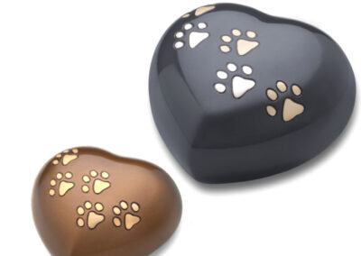 Paw Print Heart (S,M) (Please note these are changing in design, click for details)