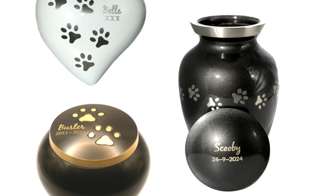 Laser Engraved Urns & Caskets